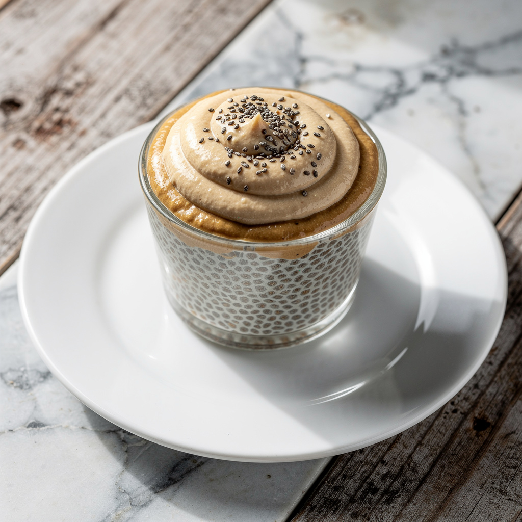 Vanilla Cashew Cream Chia Cups