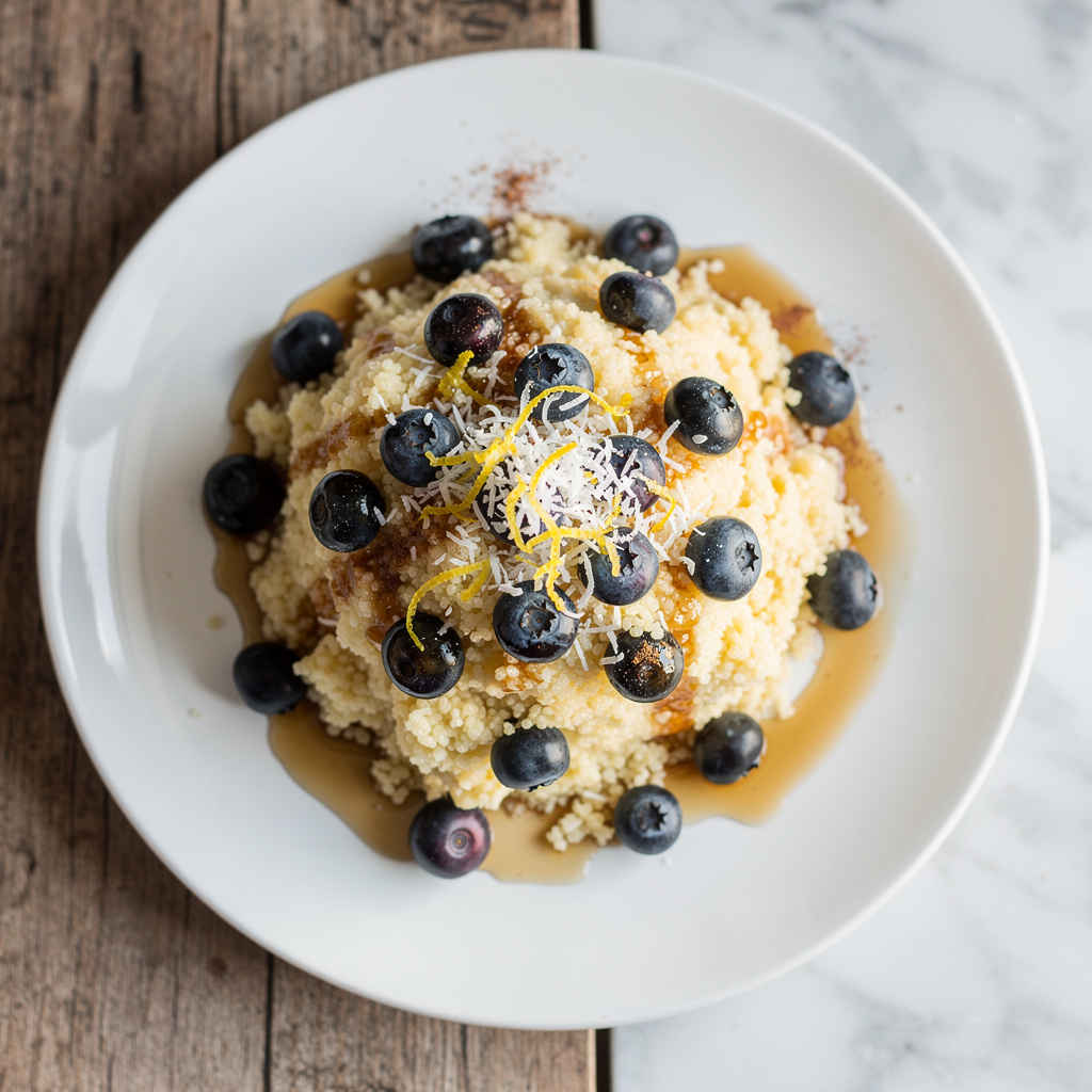 Lemon Blueberry Couscous