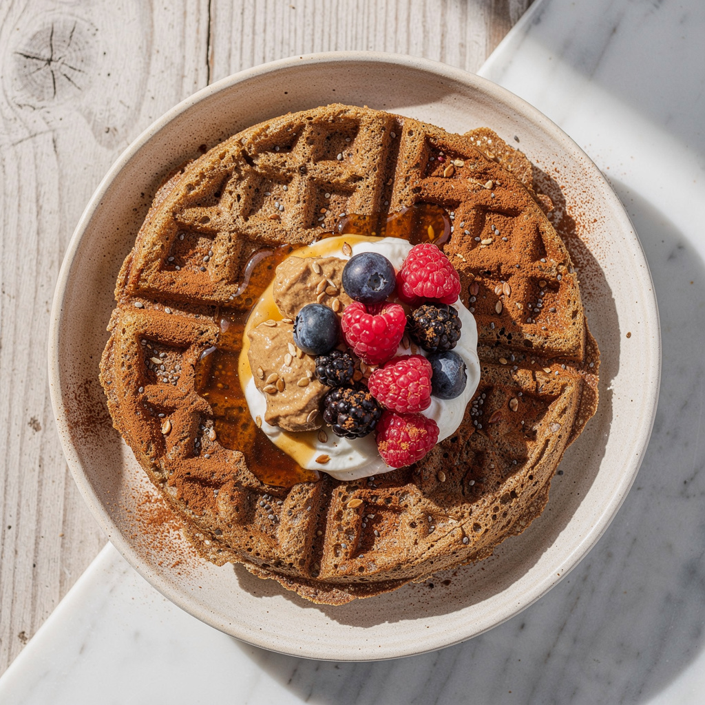 Buckwheat Waffles