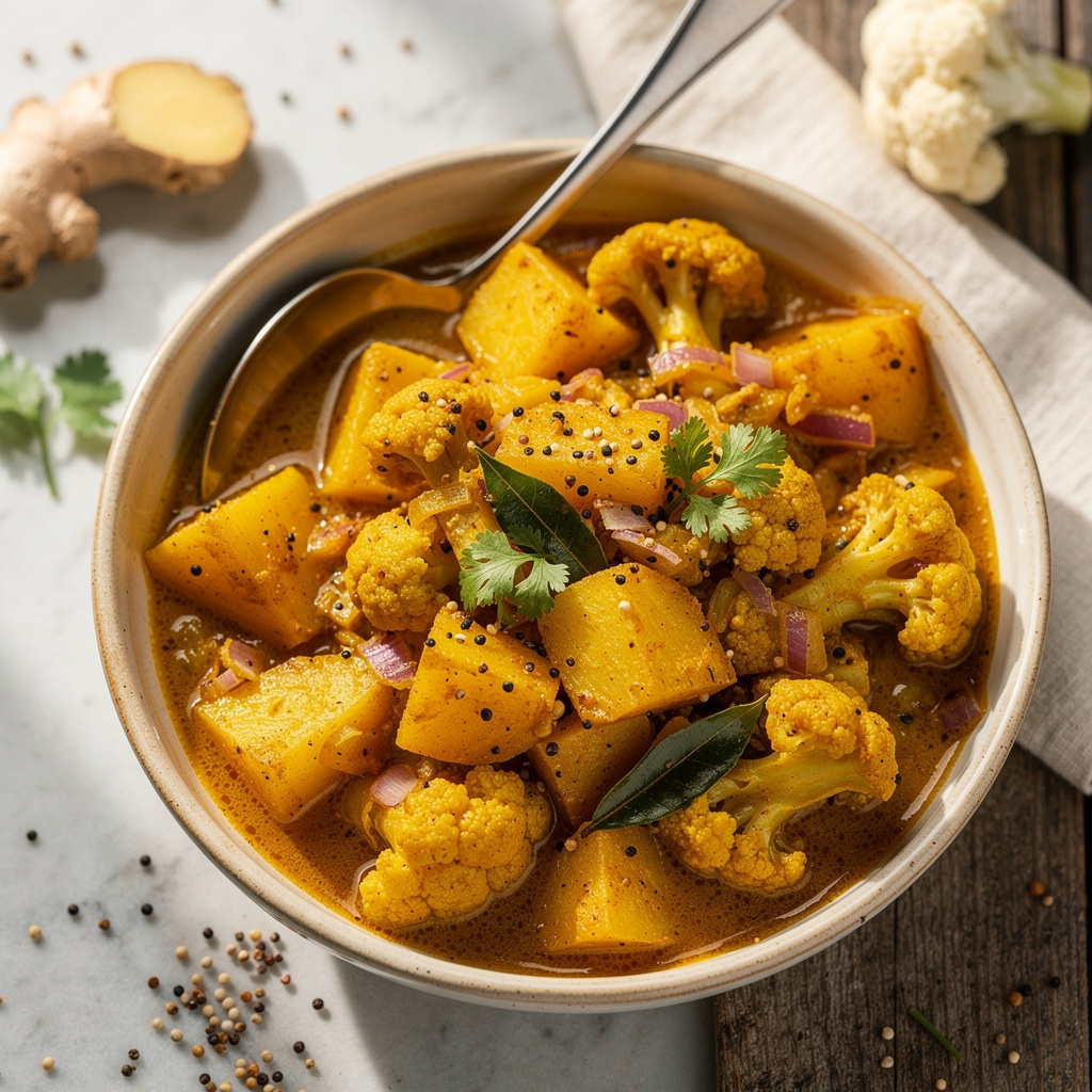 30-minute Instant Aloo Gobi (Potato & Cauliflower Curry)