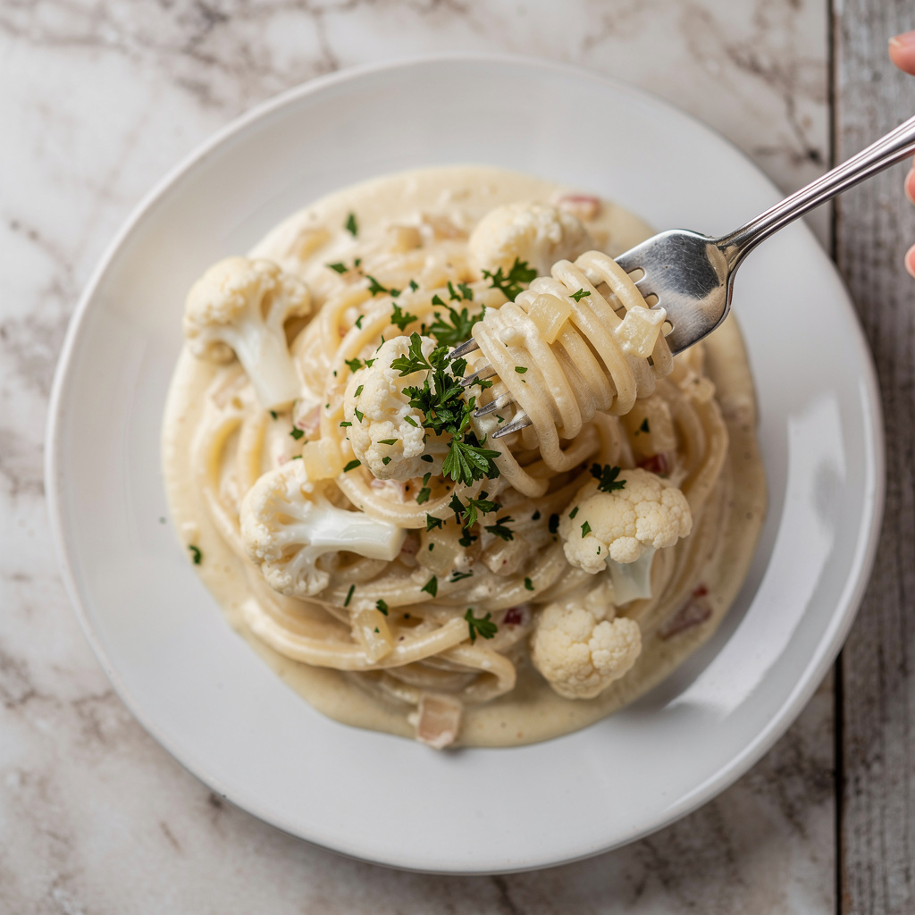 Cauliflower Alfredo Sauce