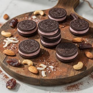 Vegan Peppermint Oreos