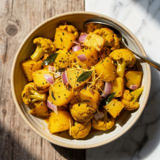 30-minute Instant Aloo Gobi (Potato & Cauliflower Curry)