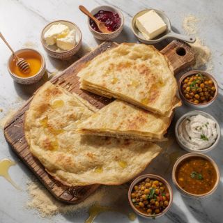 Msemen (Moroccan Flatbread)