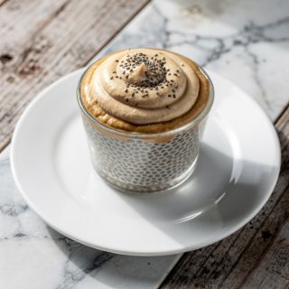 Vanilla Cashew Cream Chia Cups
