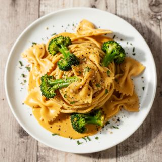 Broccoli & Cheez Bowtie Pasta