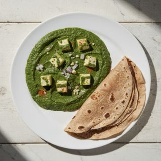 Palak Paneer with Roti