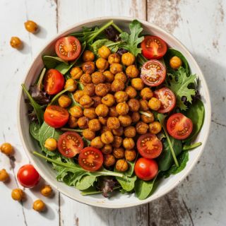 Roasted Chickpea Salad